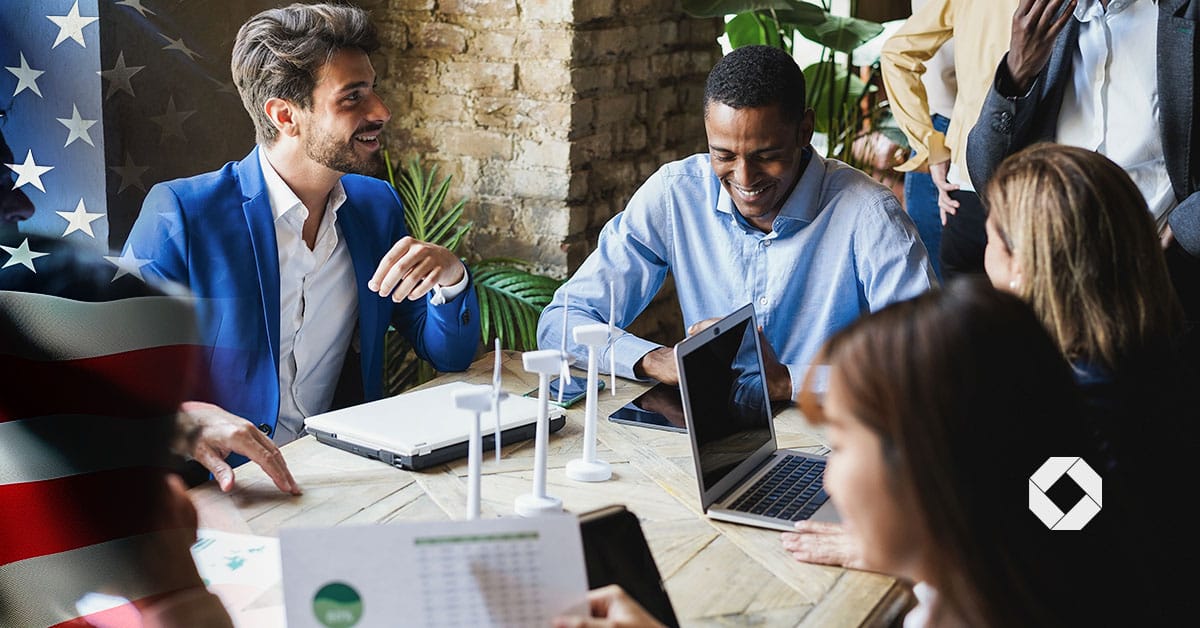 empresas nos EUA e embaixadas