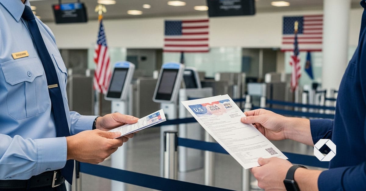 Países sob fiança de visto nos EUA