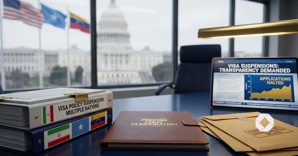 suspensão de vistos