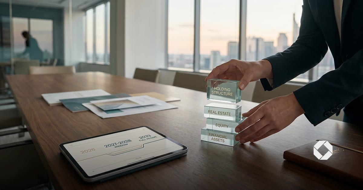 holding patrimonial reforma tributária 2026